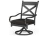 Sunset West Monterey Copper Aluminum Cushion Dining Chair