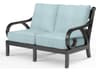 Sunset West Monterey Aluminum Outdoor Patio Loveseat