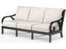 Sunset West Monterey Copper Aluminum Cushion Sofa