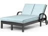Sunset West Monterey Copper Aluminum Cushion Chaise Lounge