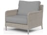 Sunset West Manhattan Gray Wicker Cushion Lounge Chair