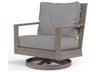 Sunset West Laguna Driftwood Aluminum Cushion Lounge Chair