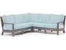 Sunset West Laguna Driftwood Aluminum Cushion Sofa