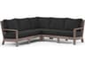 Sunset West Laguna Driftwood Aluminum Cushion Sofa