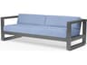 Sunset West Redondo Aluminum Patio Sofa