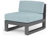 Sunset West Redondo Slate Aluminum Cushion Lounge Chair