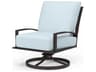 Sunset West La Jolla Espresso Aluminum Cushion Lounge Chair