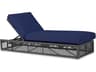 Sunset West Milano Slate Rope Cushion Chaise Lounge