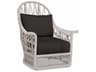 Sunset West Dana Wicker Wing Patio Lounge Chair