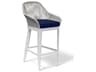 Sunset West Miami Frost Rope Cushion Bar Stool