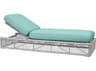 Sunset West Miami Frost Rope Cushion Chaise Lounge
