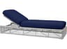 Sunset West Miami Frost Rope Cushion Chaise Lounge