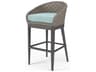 Sunset West Marbella Graphite Rope Cushion Bar Stool