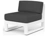 Sunset West Newport Frost Aluminum Cushion Lounge Chair