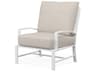 Sunset West Bristol Aluminum Frost Patio Lounge Chair