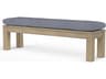 Sunset West Coastal Teak Dining Outdoor Patio Bench