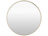 Surya Bahia Gold Round Wall Mirror