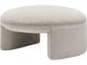 Surya Floyd Beige Upholstered Ottoman
