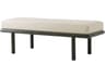Theodore Alexander Repose Charcoal Oak End Of Bed Accent Bench