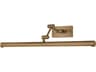 Troy Lighting Isaac 1-Light Patina Brass Picture Light