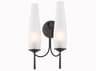 Troy Lighting Legacy 2-Light Forged Iron Black Vanity Light
