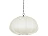Troy Lighting Bayu 1-Light Forged Iron White Round Pendant