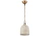 Troy Lighting Relic 1-Light Patina Brass Mini Pendant