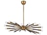 Troy Lighting Obie 18-Light Patina Brass Bronze Sputnik Chandelier