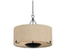 Troy Lighting Elias 4-Light Forged Iron Off White Pendant