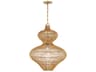 Troy Lighting Chandler Mclellan Irvine 1-Light Patina Brass Pendant