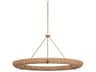 Troy Lighting Floyd 12-Light Patina Gold Leaf Round Pendant