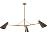 Troy Lighting Andersen 3-Light Patina Brass Bronze Chandelier