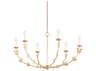 Troy Lighting Florian 6-Light Gold Candelabra Chandelier