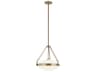 Troy Lighting Kade 1-Light Patina Brass Pendant
