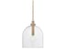 Troy Lighting Kori 1-Light Patina Brass Cylinder Pendant