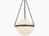 Troy Lighting Paradigm 1-Light Bronze Bowl Pendant