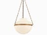Troy Lighting Paradigm 1-Light Patina Brass Bowl Pendant