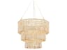 Troy Lighting Ben 4-Light Vintage Gold Leaf Tiered Pendant