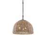 Troy Lighting Huxley 3-Light Tidepool Bronze LED Bowl Pendant