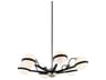 Troy Lighting Ace 6-Light Black Globe Chandelier