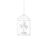 Troy Lighting Westwood 5-Light Gesso White Lantern Mini Pendant