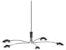 Troy Lighting Leo 5-Light Satin Black Chandelier