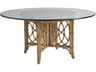 Tommy Bahama Key Biscayne Round Glass Dining Table