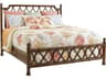 Tommy Bahama Bali Hai Island Breeze Rattan King Panel Bed