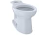 TOTO Entrada Universal Height Elongated Toilet Bowl