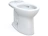 TOTO Drake Elongated Universal Height Tornado Flush Toilet Bowl with Cefiontect