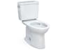 TOTO Drake 2-Piece Elongated Universal Height Tornado Flush Toilet with Cefiontect