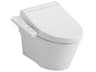 TOTO Washlet+ AP Wall-Hung Elongated Toilet and Washlet C2 and DuoFit In-Wall Dual-Flush Tank System