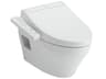TOTO Washlet+ EP Wall-Hung Elongated Toilet and Washlet C2 Bidet Seat and DuoFit In-Wall Dual-Flush Tank System