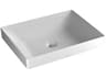 TOTO Kiwami Cotton White Rectangular 20" Vessel Bathroom Sink with Cefiontect